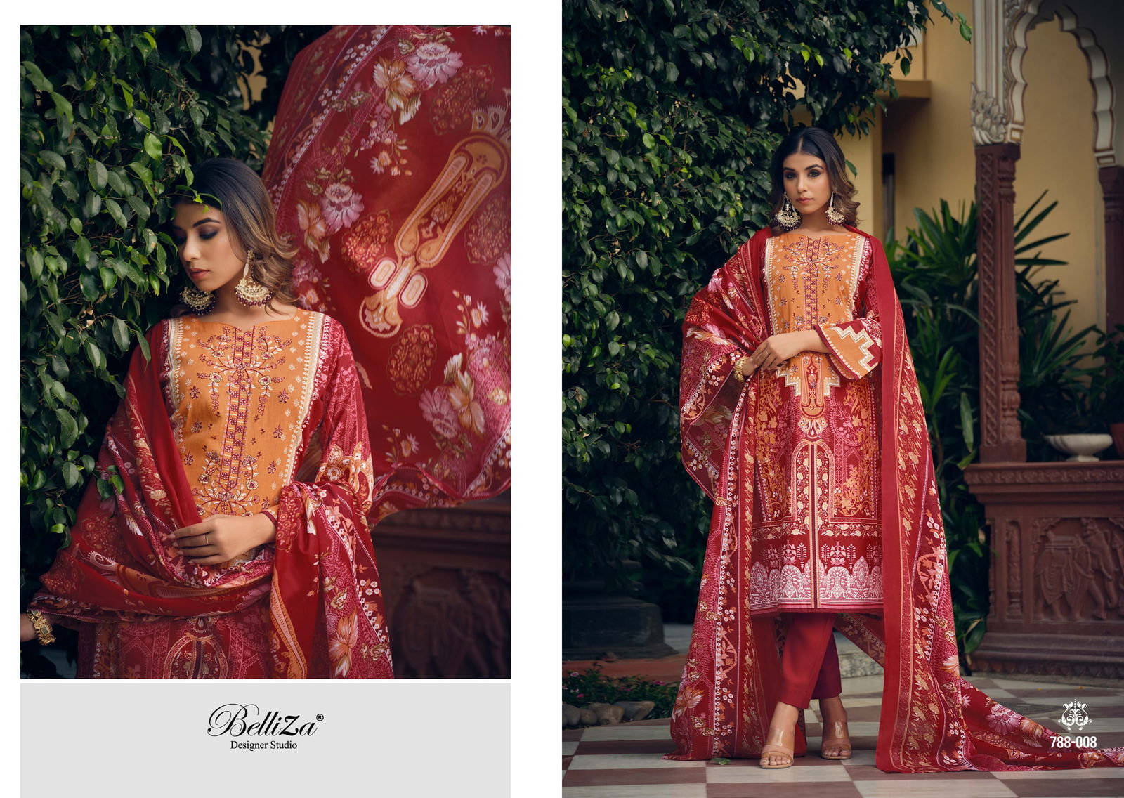 Belliza Naira Vol 8 Cotton Printed Dress Material Catalog
